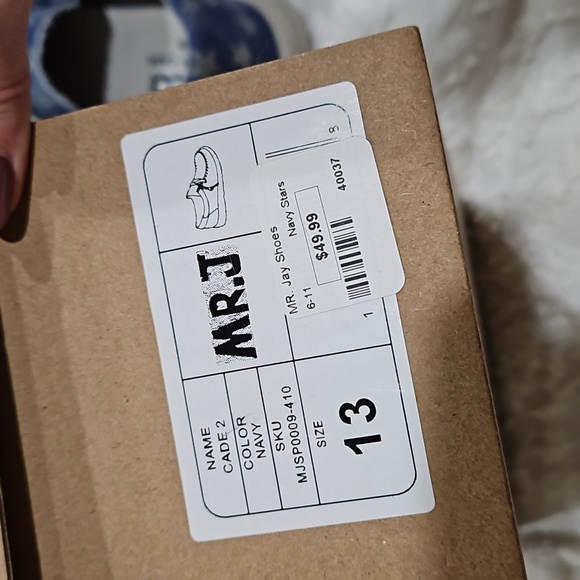 Men's MR. J Cade 2 Navy with Stars - Picture 8 of 9